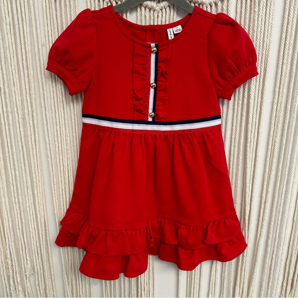 Janie and Jack red ruffle dress